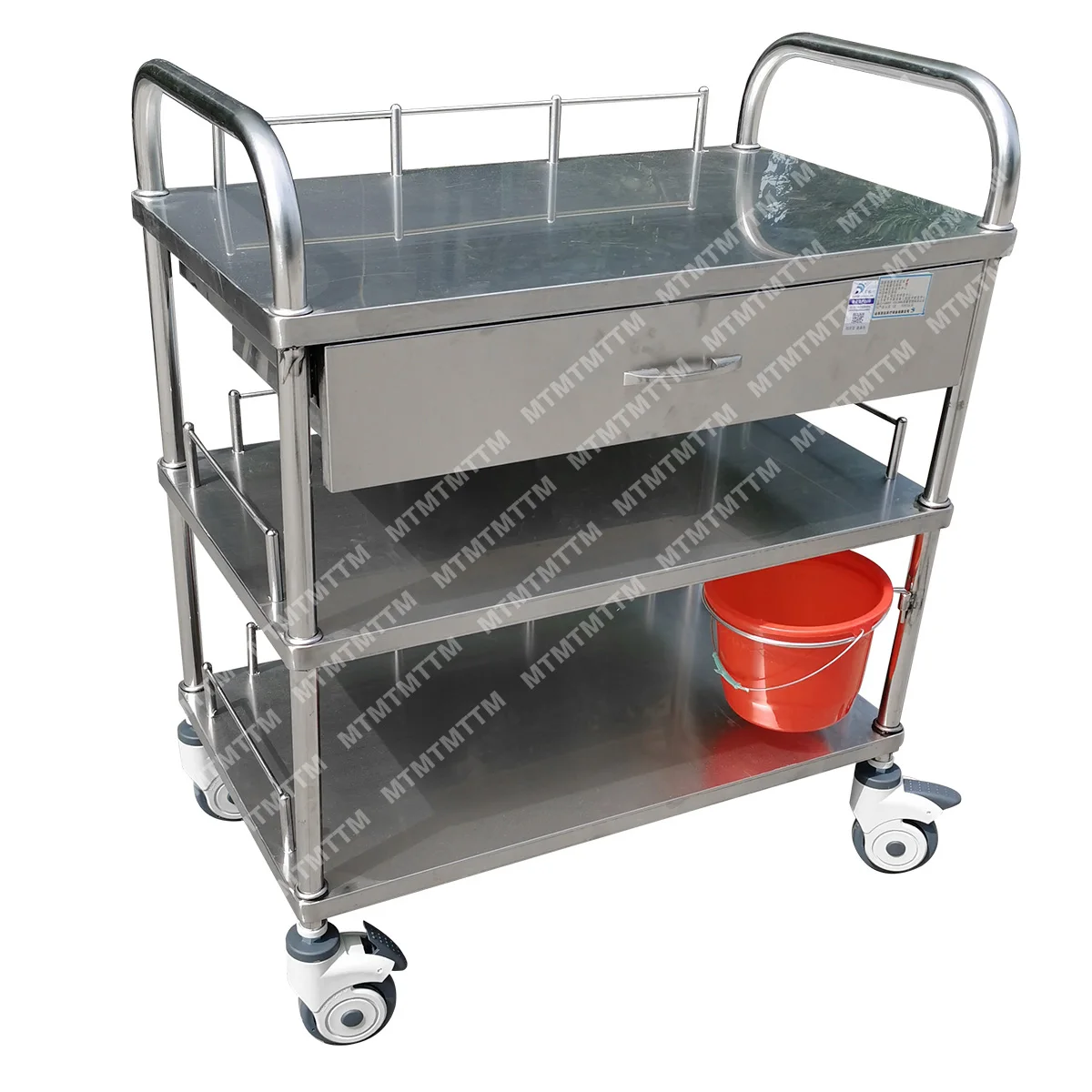 Assemble Stainless Steel Medical Dressing Trolley Price