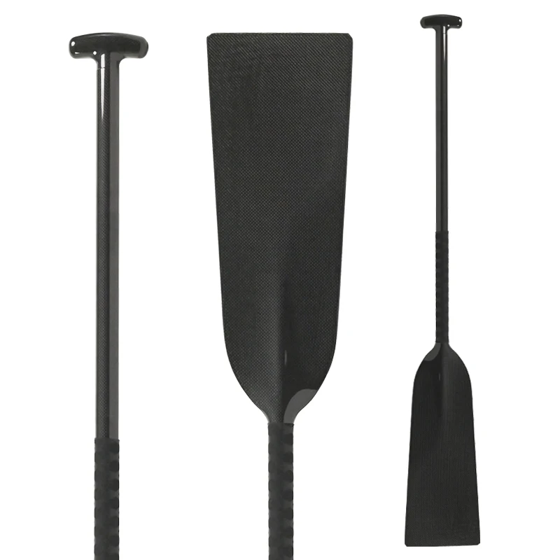 HOFi Customized One-Piece Carbon Fiber Dragon Boat Paddle Fixed Length for Paddle Board