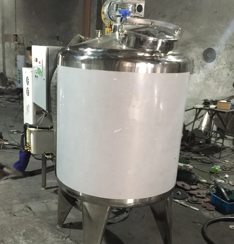 milk cooler/small Fresh milk system refrigerated dairy milk cooling tank