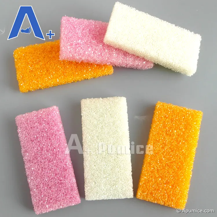 Pedicure Callus Remover Tool Disposable White Foot File Pad