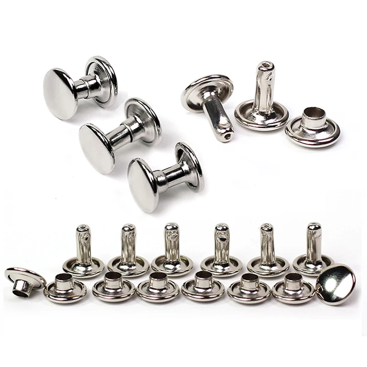 4mm double-sided rivets bags handbag clothing accessories advertising printing material plane bumpers