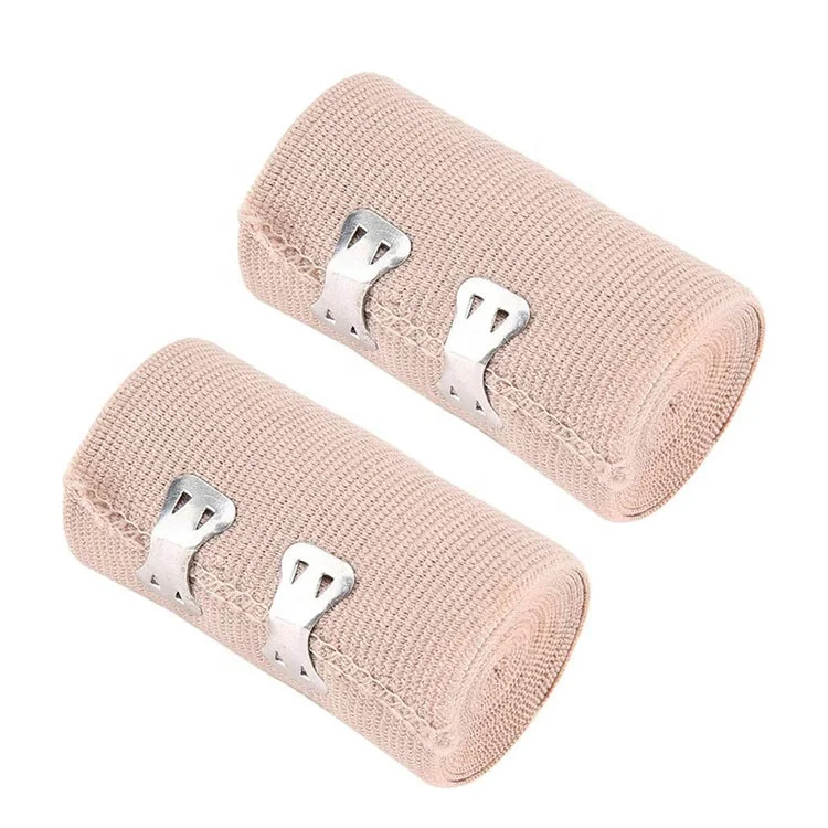 High Elastic Compression Bandage Skin Color Elastic Bandage 5cm/7.5cm/10cm/15cm