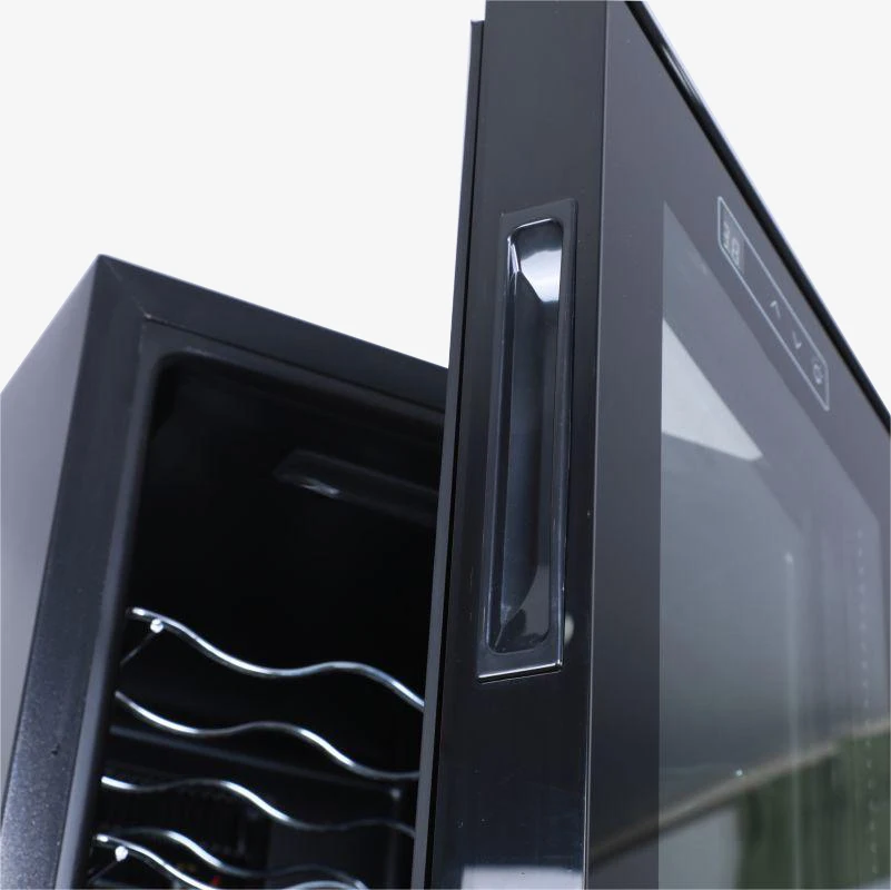 Private Brand Freestanding Wine Cellar Beverage Cooler with Glass Door Outdoor Electrical Cabinet Elegant Outdoor Refrigerator