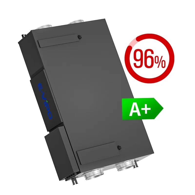 Villa Fresh Air Ventilation System HAVC Unit  ECO A+ Recperator HRV Heat Recovery ERV Energy Recovery Ventilation