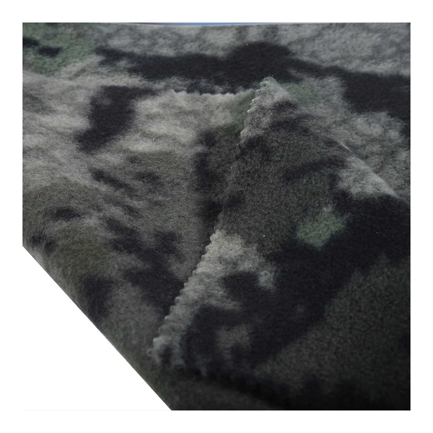 Comfortable Camouflage 100%polyester Printed fabric 100% Polyester Fleece Fabrics