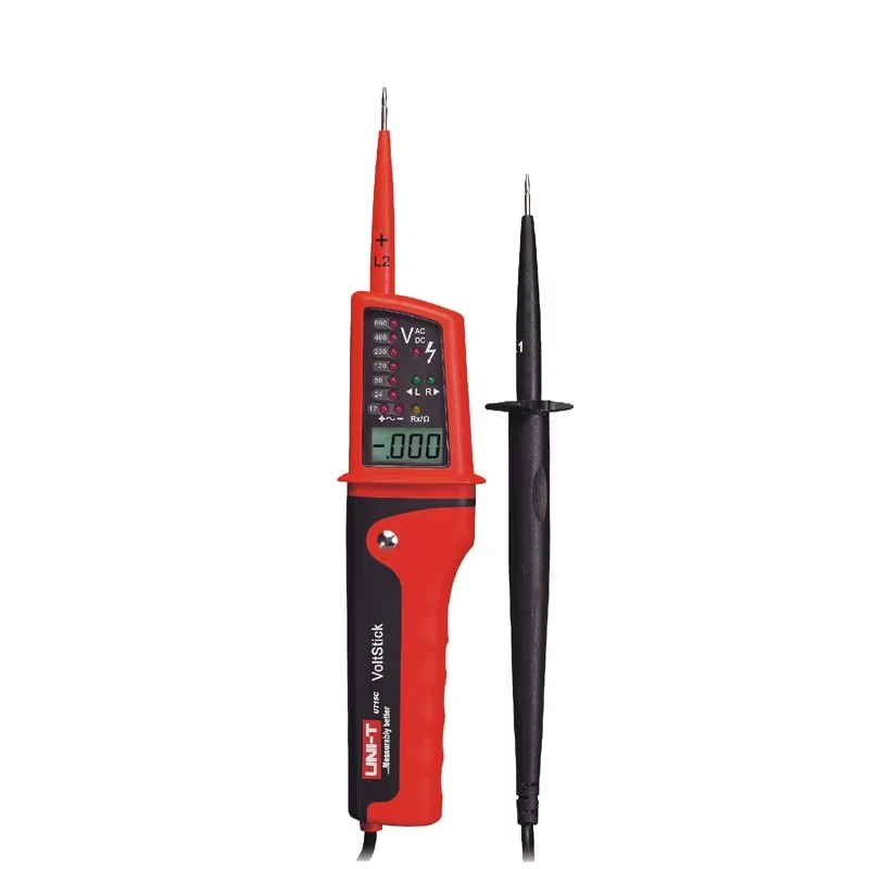 UNI-T UT15C UT18C UT18D Voltage Tester Probe Volt Indicator Meter Phase Sequence Continuity Voltage Detector Digital Multimeter