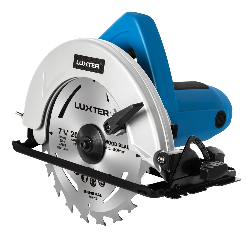 1200W 185mm Blade Size 7 inch Circular Saw Cutting Wood