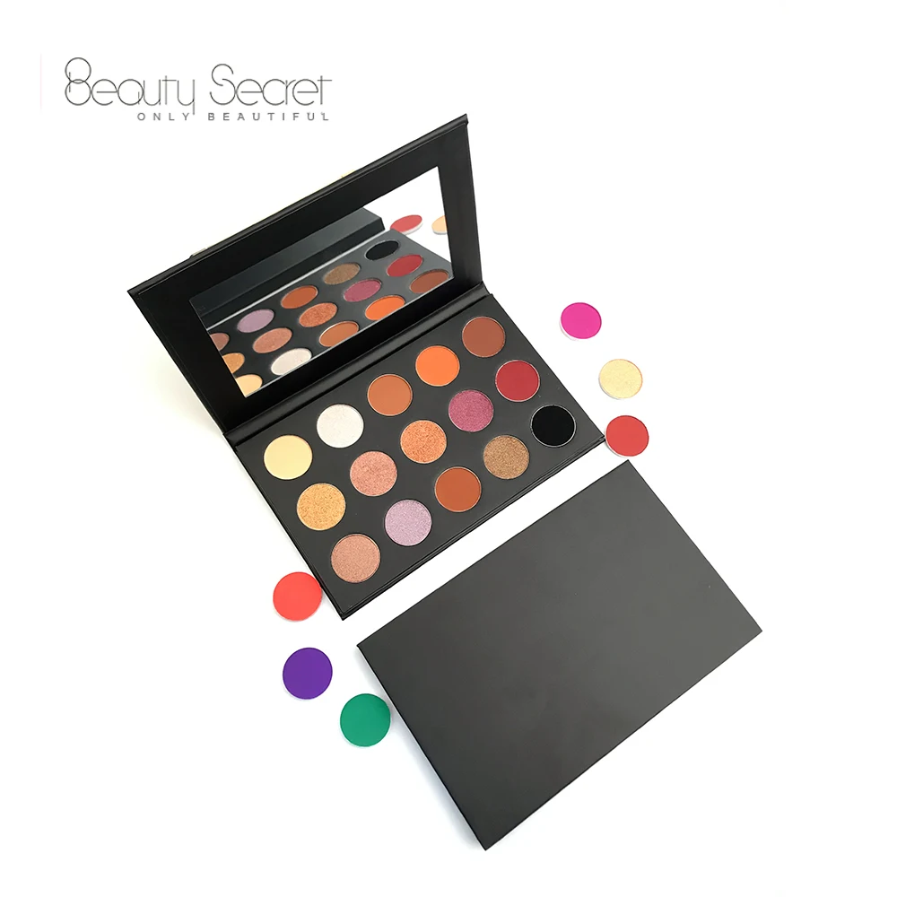 9 color 15 color 35 Colors Eye Shadow 3d Marble Design High Pigment Private Label Custom Logo Eyeshadow Palette