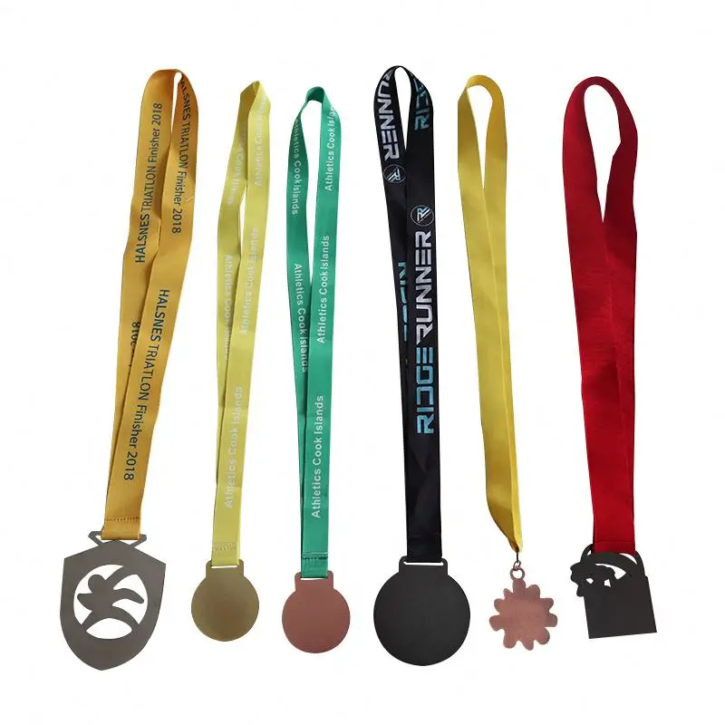 One-Stop Shopping  Custom Shape Souvenir Medal Order Blank Medals And Ribbons