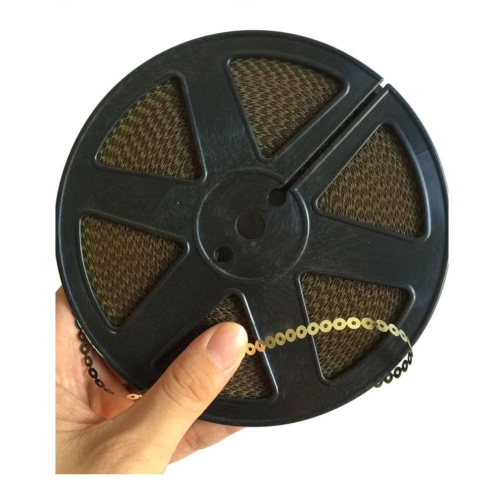 ПЭТ блёстки катушка спираль круглая диск пайетки катушки для вышивальной