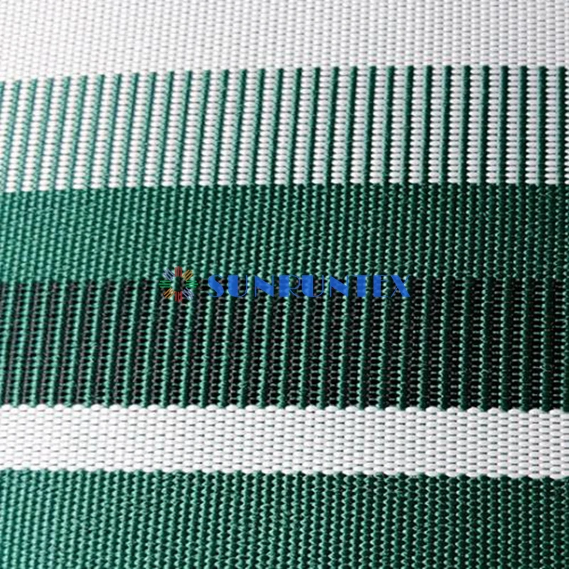 Waterproof 100% polyester dyed awning fabric