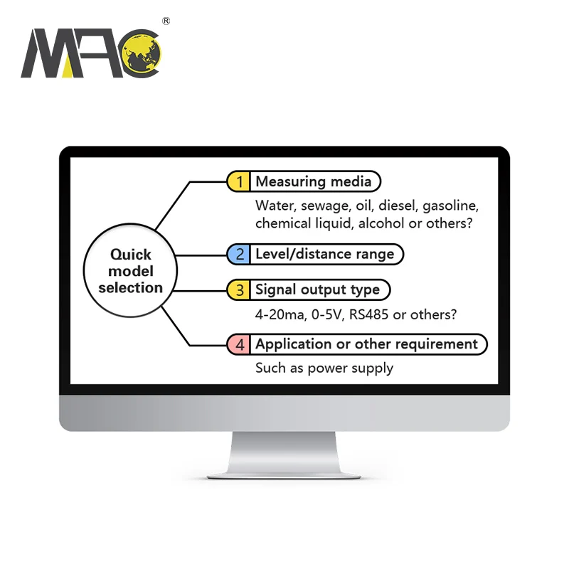 Датчик измерения уровня септического резервуара цифровой индикатор для