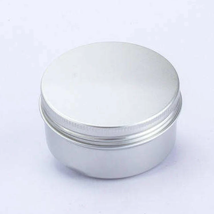 80ml 50g Wholesale Aluminum Metal Container Round Metal Box Tin Aluminum Jar