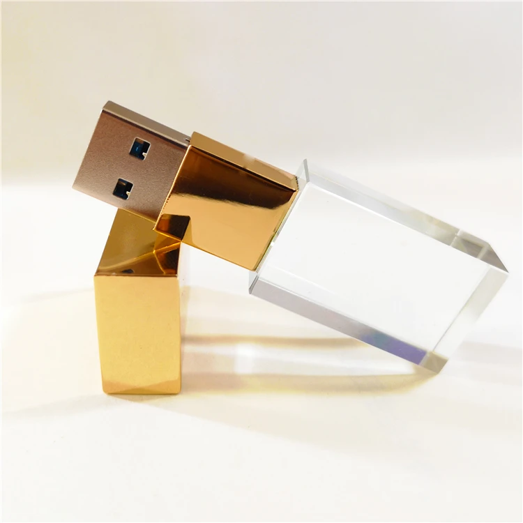  Розовое золото кристалл с украшением в виде кристаллов прозрачные USB 3 0 флеш-накопитель 32 Гб 64 128 индивидуальный логотип кристаллusb привод на шнурке