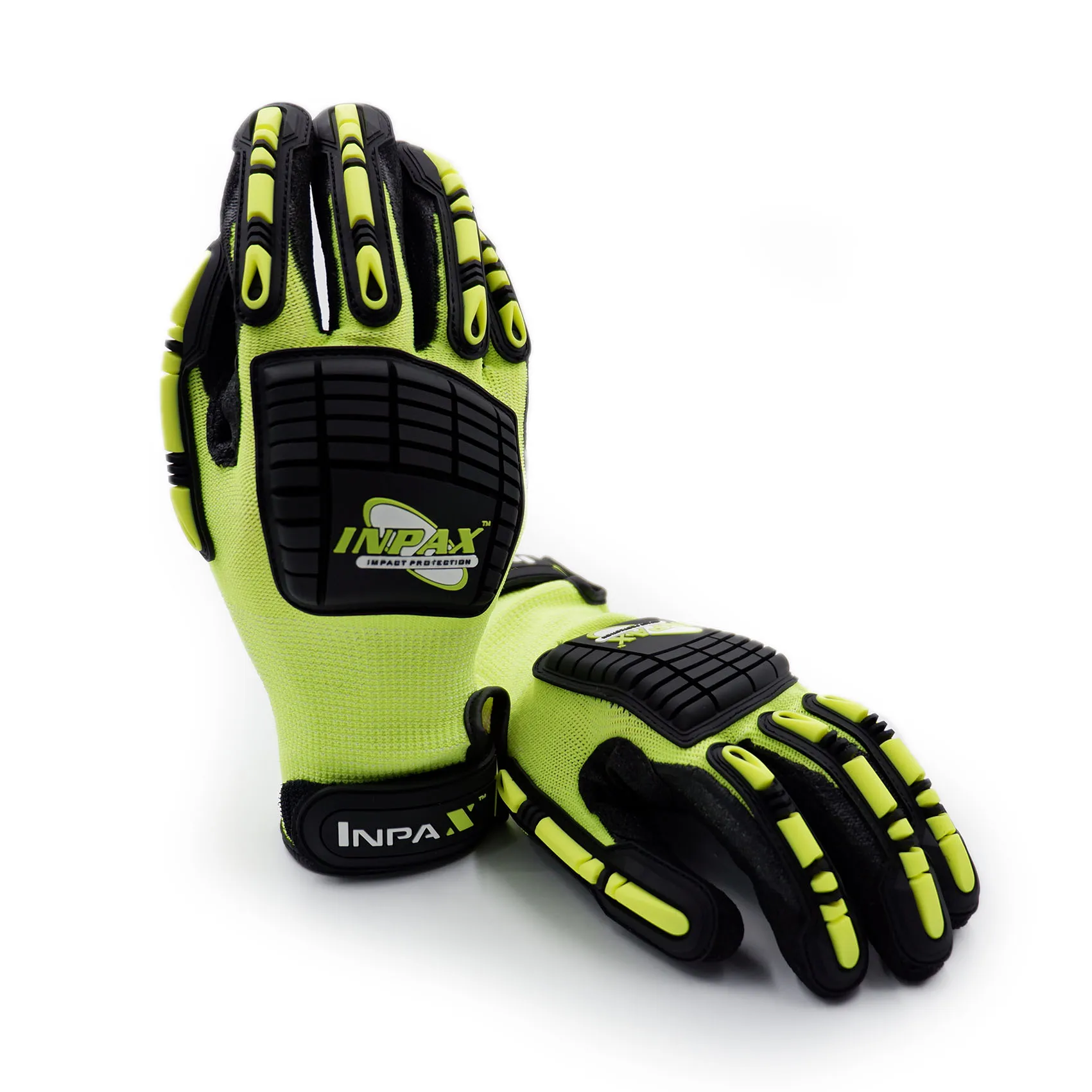 
TPR Oilfield Safety Work Construction Industrial Protective Mechanical Guante Anti Cut Resistant Impact Mechanic Gloves 