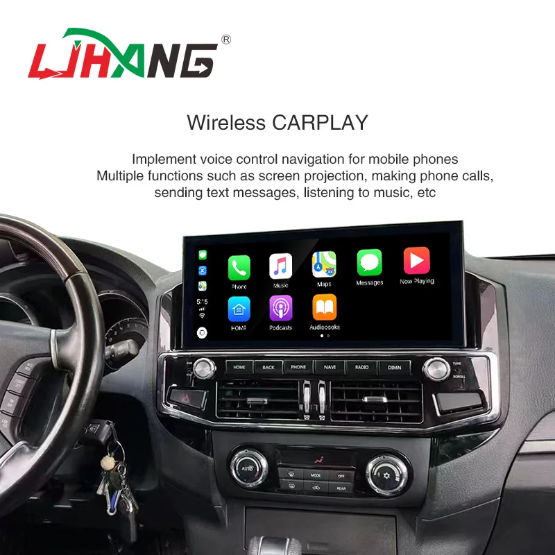 12.3inch android 13 car radio For Mitsubishi Pajero 4 V80 V90 V97 2006 - 2017 Auto GPS navigation multimedia stereo DSP 1din