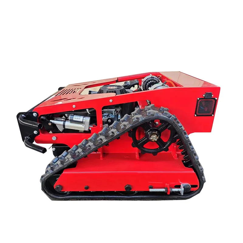 CE Approve Gasoline Remote Control Lawn Mower Robotic Lawn Mower For Agriculture
