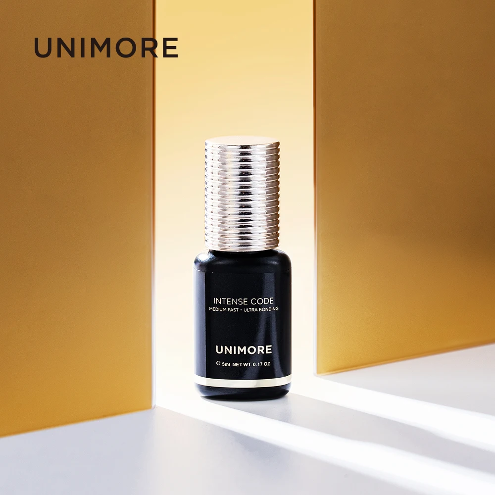 Unimore mini professional hypoallergenic adhesive eyelashes glue lash extensions