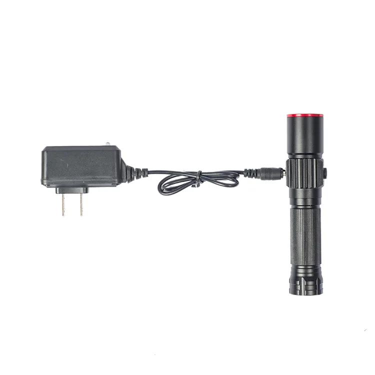 New arrival promotion item U2 q5 lens Zoom Rechargeable Flashlight Led Pocket Cheap aluminum Torch Light