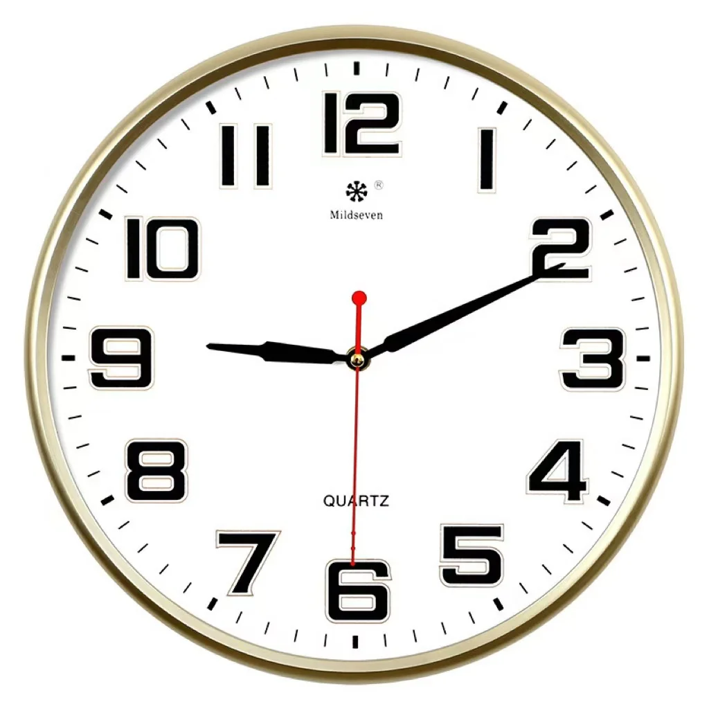 2024 new modern fashion wall clock silent movement