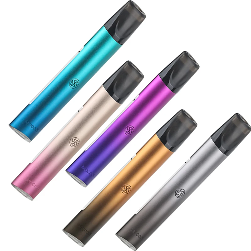 
China 2021 e cig empty 2ml Ceramic pod e cigarette LED light Vape electronic cigarette 