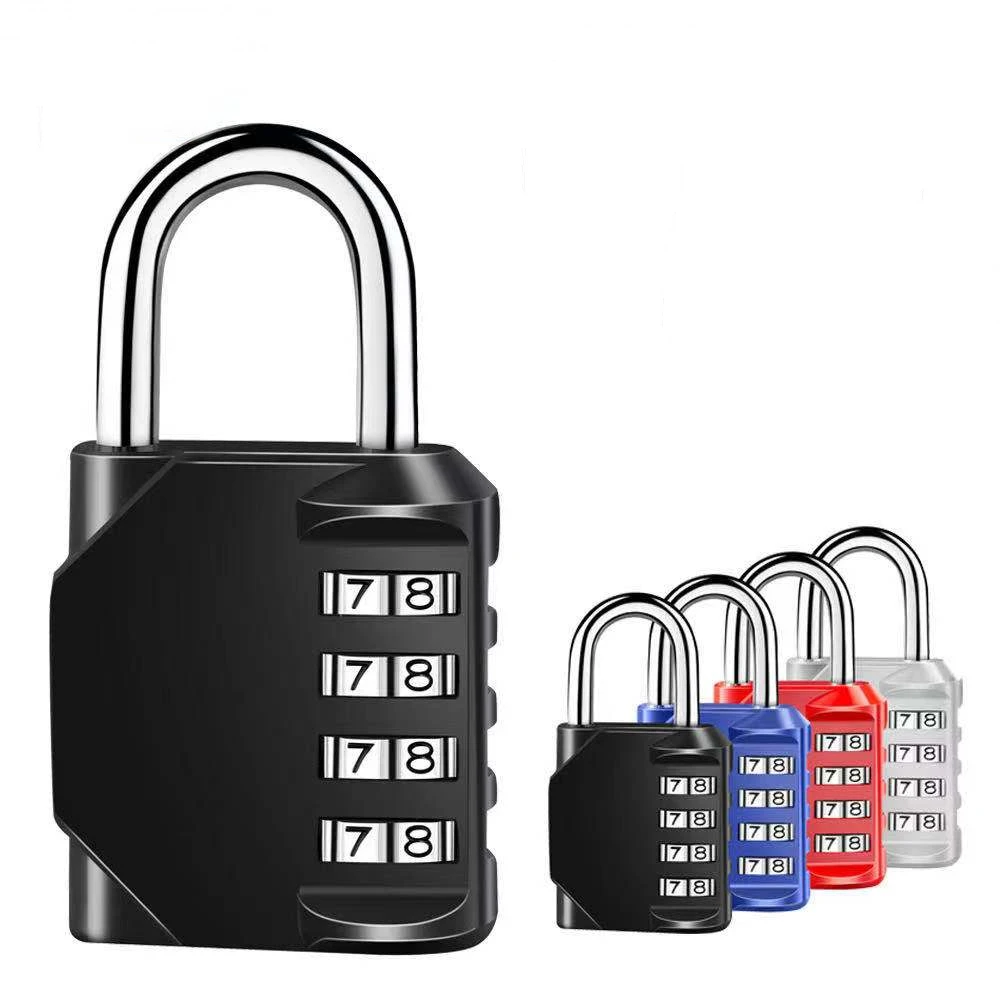 Anti-theft anti-cutting combination padlock 25mm luggage lock safety 3 digital code lock