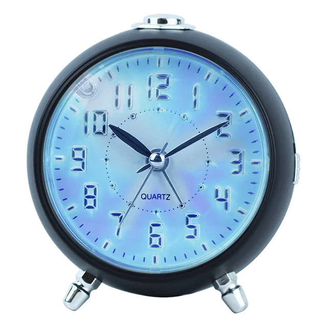 iMSH BB09201 Quartz analog clock table LED backlight alarm clocks wecker despertador bedside  LED alarm clock