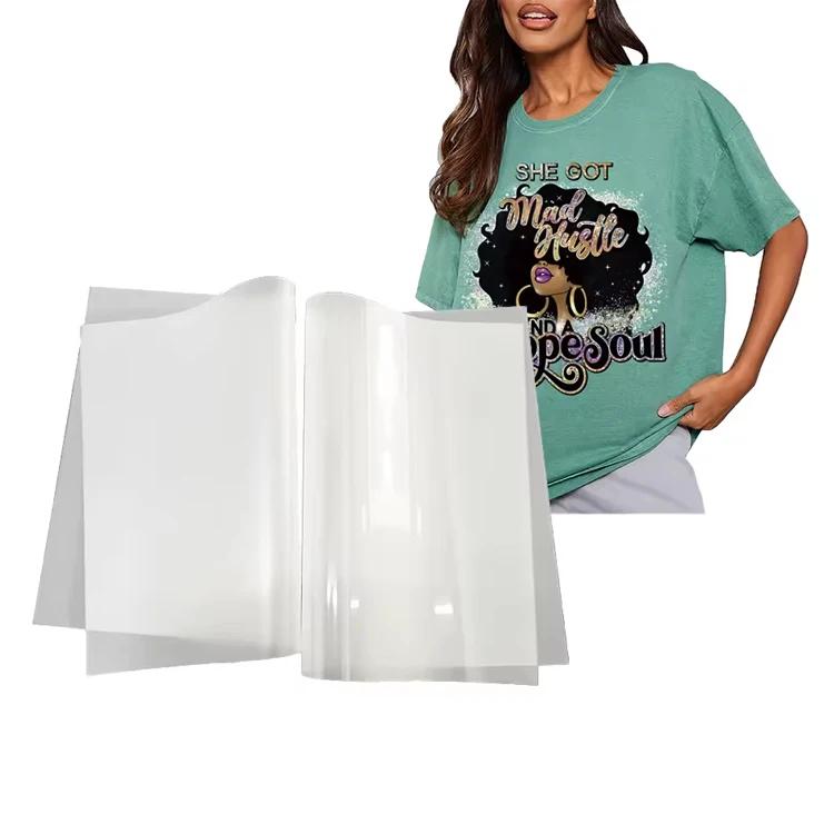 Factory Direct Sell Double Side Matte A4 DTF Transfer Film Paper PET Cold and Hot Peel Transfer printing