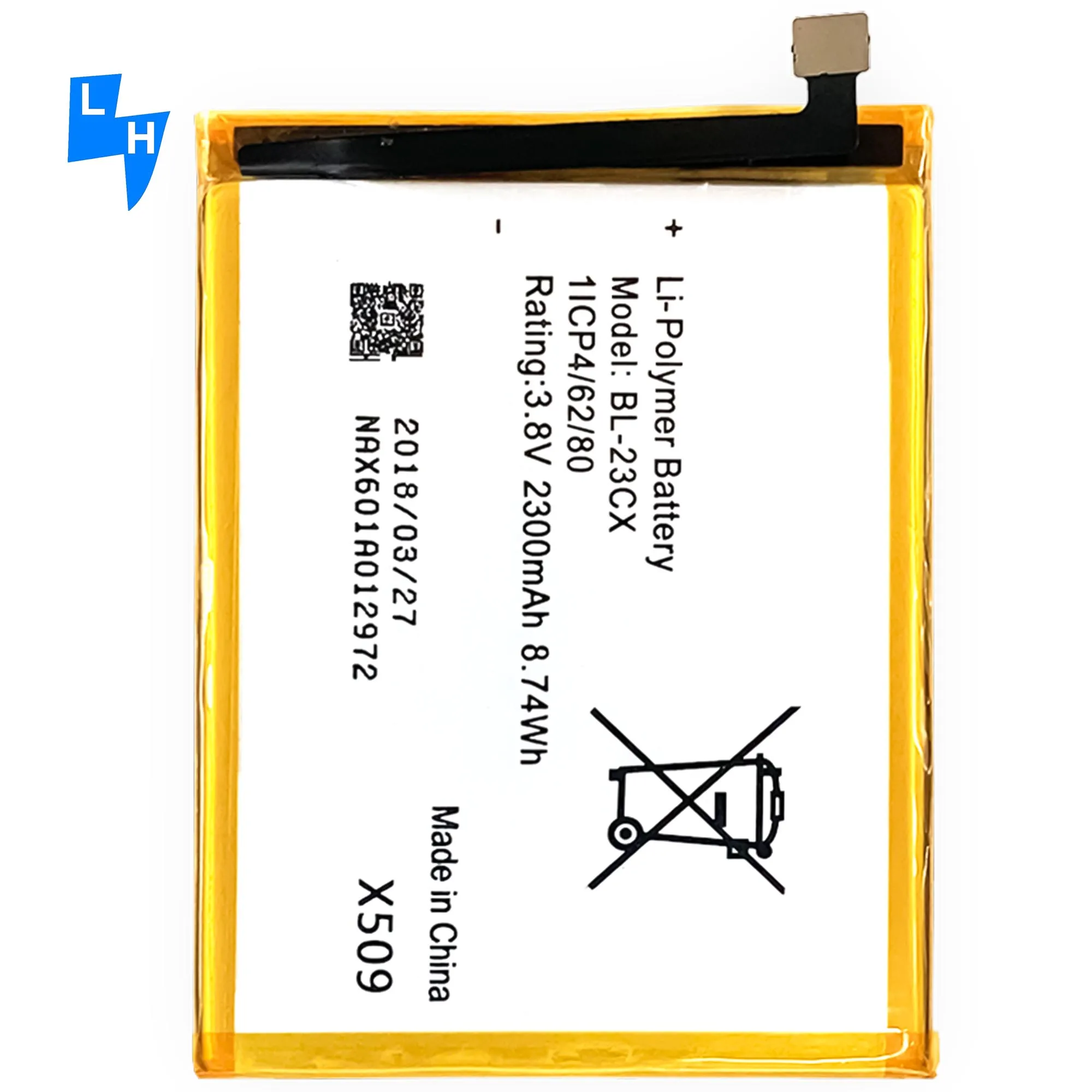 3.8V BL-23CX Replacement Battery For Infinix Zero 2 X509 Wholesale Battery