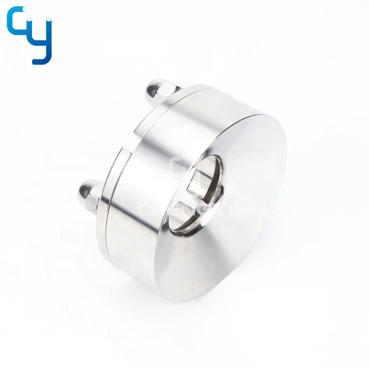 Sanitary stainless steel aseptic pipe fittings NA flange connection