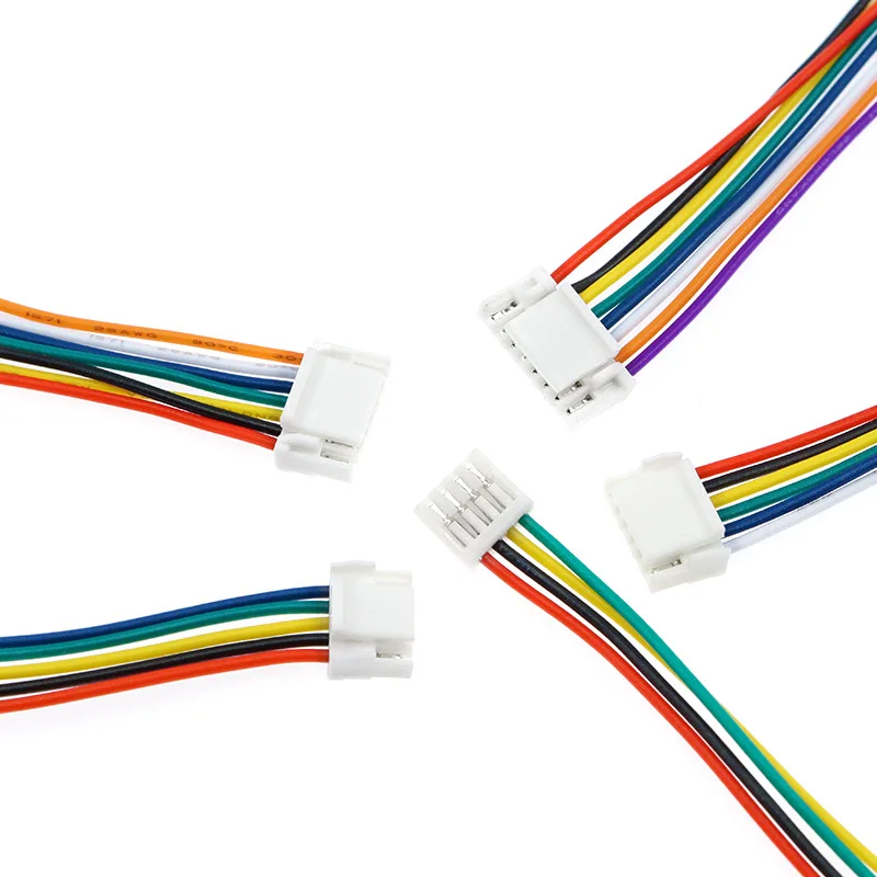 Molex JST ZH GH SM PH EH XH 1.0 1.25 1.5 2.0 2.54mm Pitch 2/3/4/5/6/8 Pin Plug Connectors Cable Wire Assembly Harness Wiring