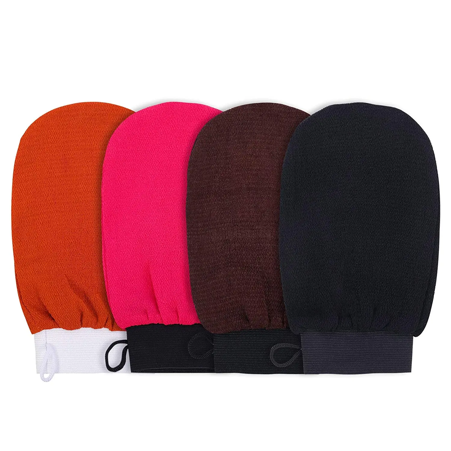 Отшелушивающие перчатки отшелушивающие двусторонние для чистки удаление омертвевшей кожи примесей удаления загара