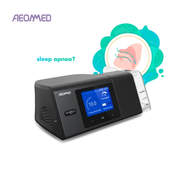 Portable Sleep Apnea Devices Air Ventilation Auto CPAP BPAP Cleaner Disinfector for Sleep Apnea Anti Snoring