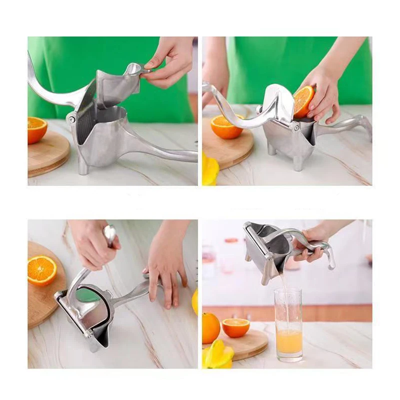 Portable manual juice machine portable manual juicer lemon squeezer