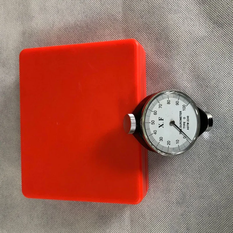 
O-type Shore durometer test the hardness of rubber, film, plastic, metal, leather, wax, and glass 