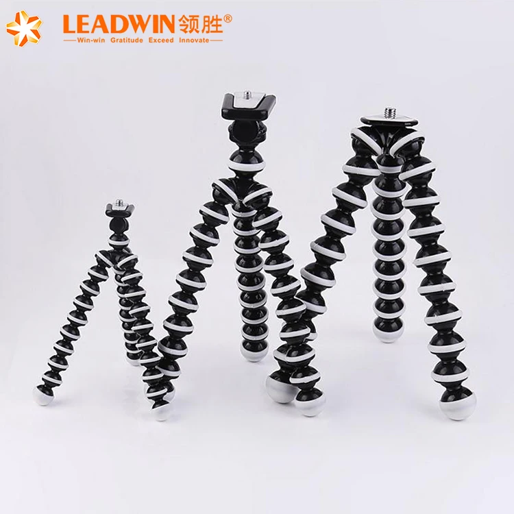 2018 Large Size New Style Octopus Multifunctional Flexible Mini Tripods For Mobile Phone And Slr Camera