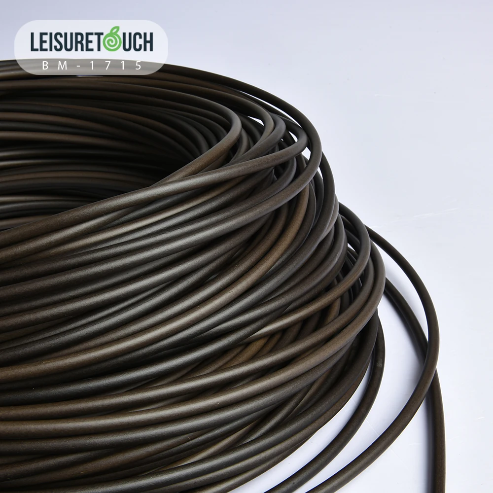 Round Roll Eco-friendly Plastic Outdoor Furniture Weaving Rattan Strips Garden Rattan Material