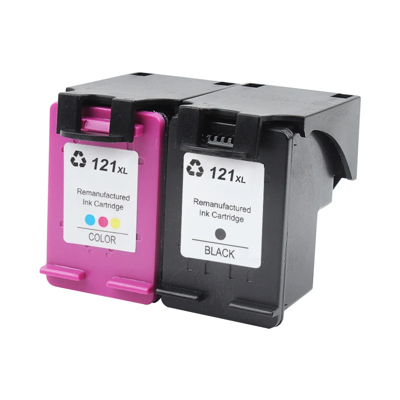 Remanufactured ink cartridges with head for HP121 121XL Deskjet D2563 Printer,HP Deskjet F4283 All-in-One ,F2423 F2483 F2493 F