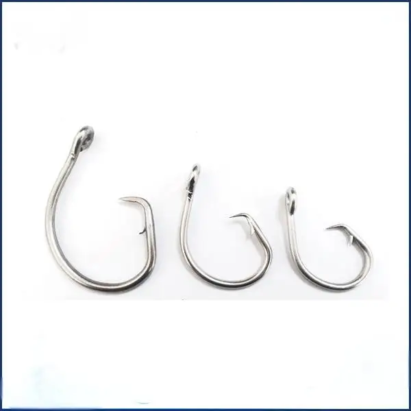 Tuna Circle Fishing Hook 39960 High Quality Stainless Steel Saltwater Fish Hooks Anzuelo para Pesca Big game sea fishing hooks