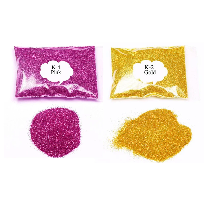 
2020 New Bulk PET Eco-friendly glitter powder Wholesale glitter for polyester glitter solvent resistant 