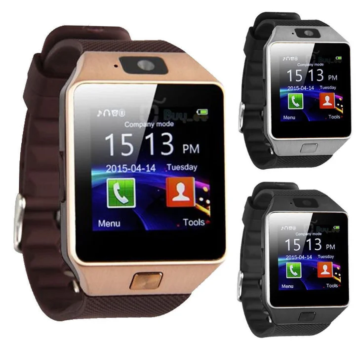 Touch Screen for Smartphone 2G Watch with Sleep Monitor Smart Bracelet Wearable Band for Man DZ09