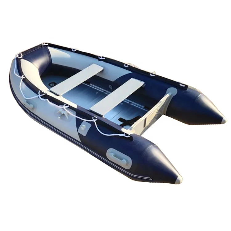 Korea CE Certified Inflatable Rowing Boat with Aluminum Floor for 4 Persons Made of Durable PVC or ORCA Hypalon