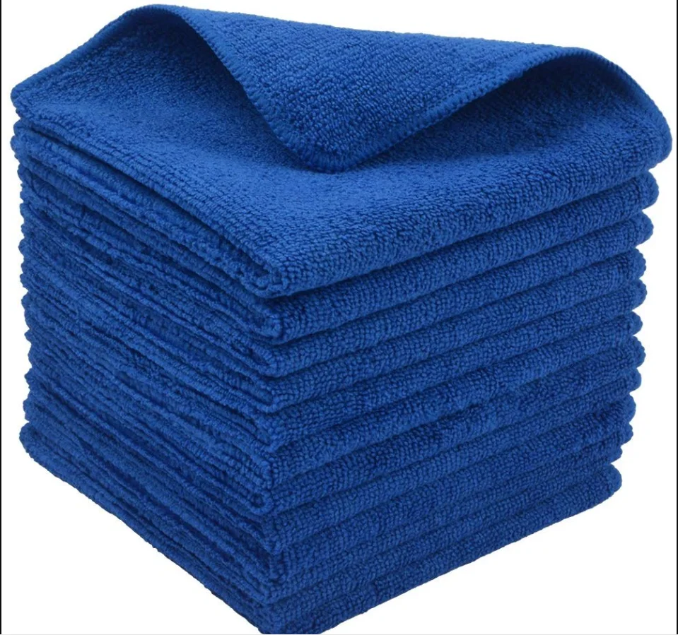 Microfiber Wash Cloth 12 Inch X 12 Inch 150gsm paint scratch Car rag polish removal LINT-Free Streak-Free dish Cleaning Towels