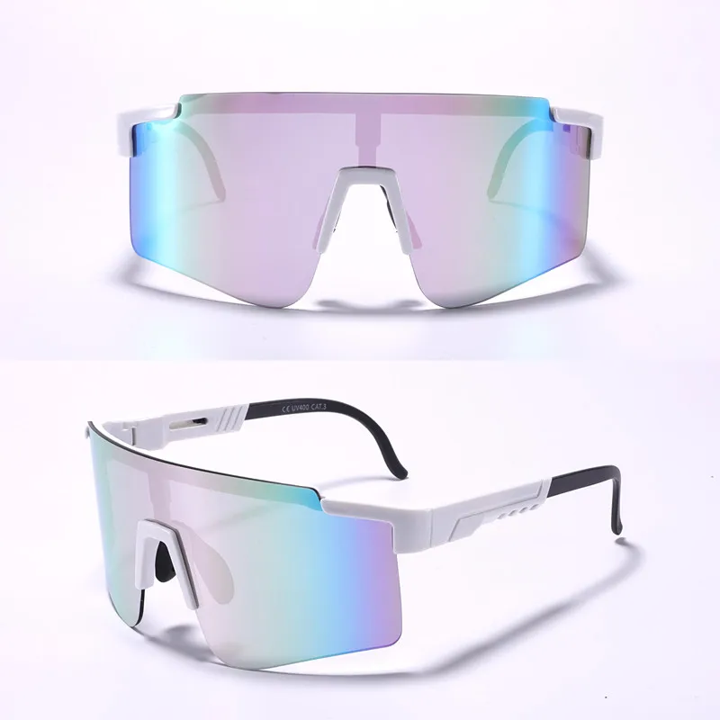 Custom Logo Young Teen Riding Biking Sun Glasses UV400 Sport Running Sunglasses Eyewear