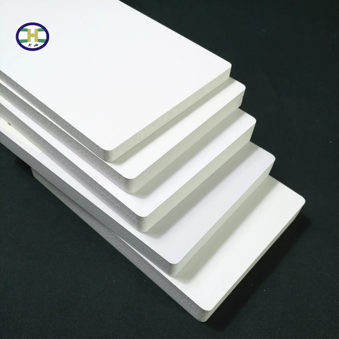 Customizable plastic PVC foam sheet extrusion forming 4x8 outdoor advertising board printing and engraving 8mm
