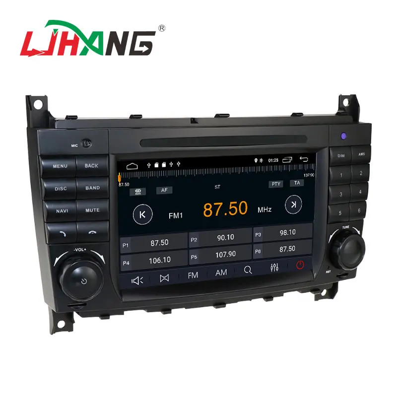 2 din 7inch android 12 Car Multimedia player For Mercedes Benz C-Class W203 CLC 2004-2007 autoradio gps navigation stereo