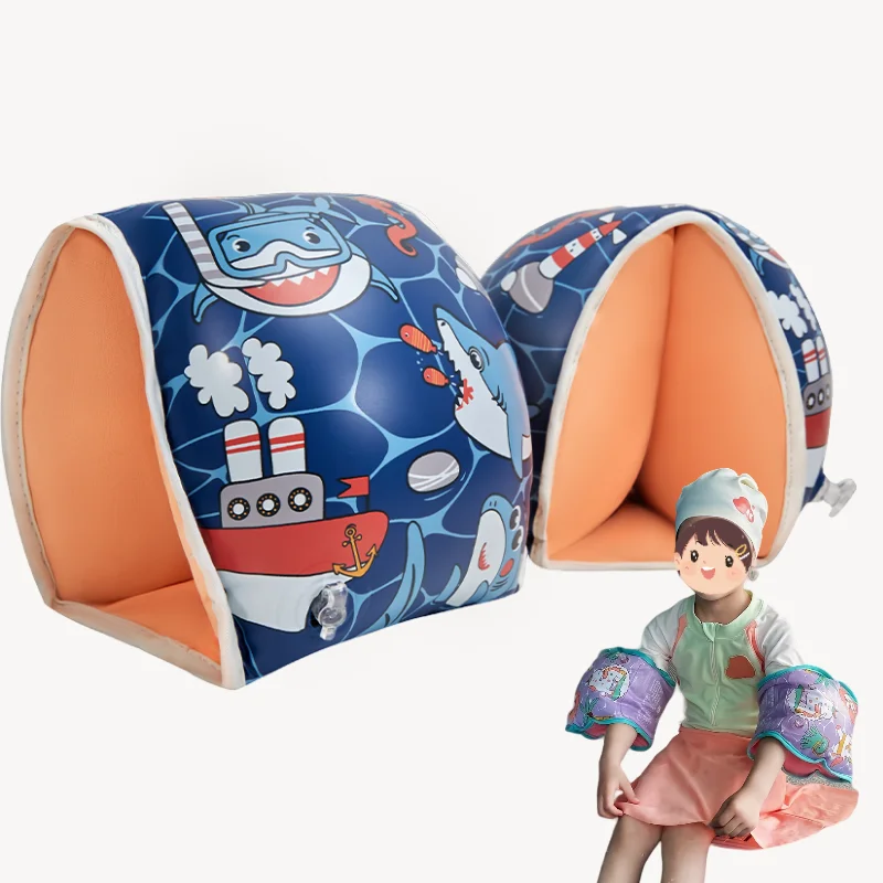 Новое поступление надувные плавающие нарукавные кольца из ПВХ для детей летнее плавательное кольцо