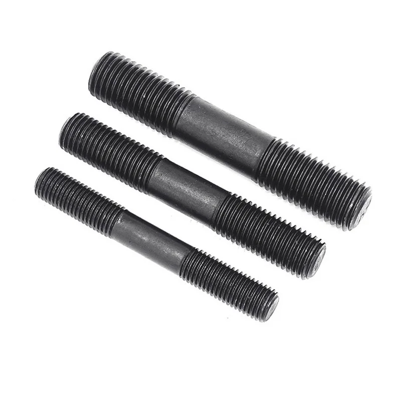 M8 M10 M12 M16 M20 stud bolt standard size carbon Steel Metric Threaded Studs Bolts DIN938 Double Hanger Bolt