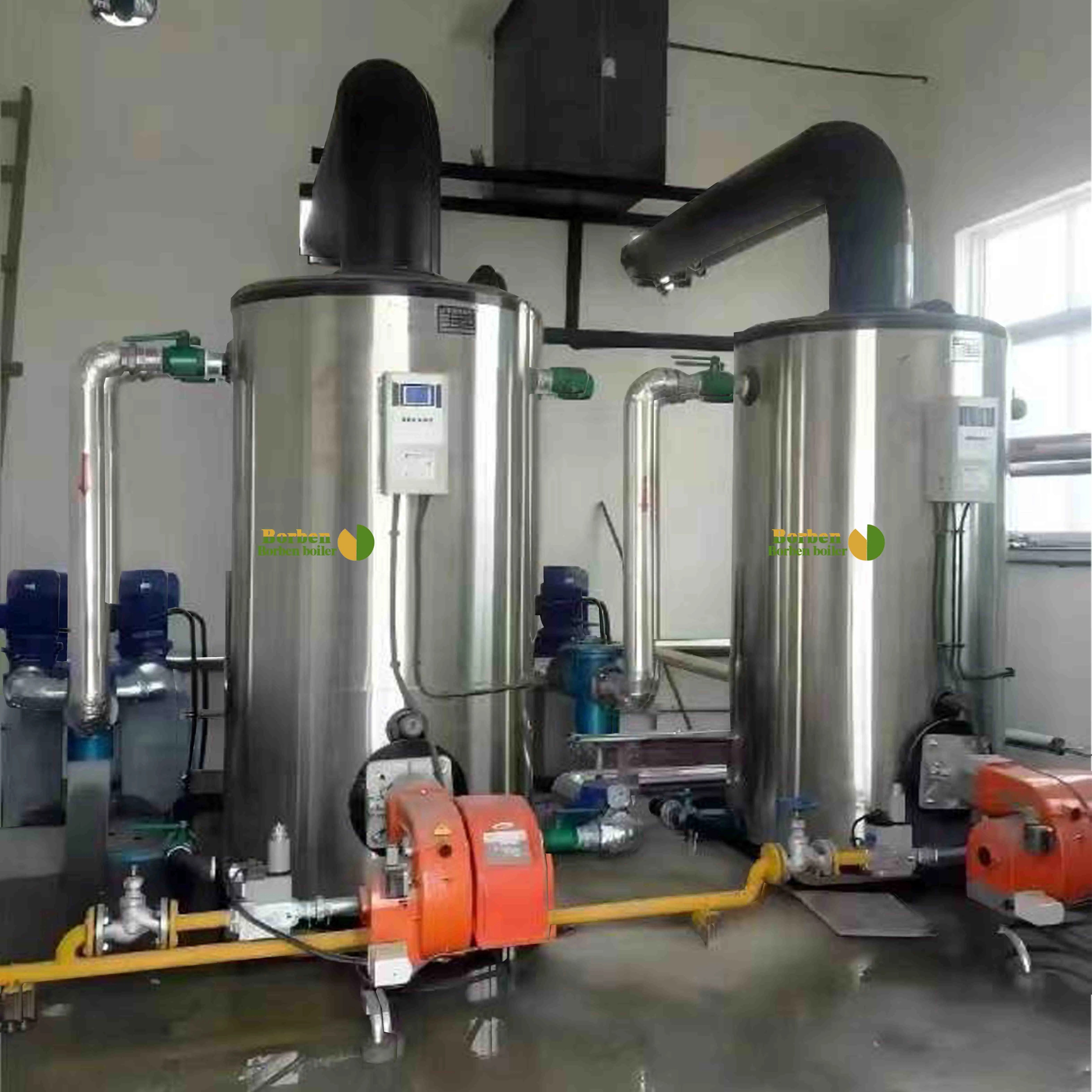 Газовый котел 1 тонна пластиковый бассейн водонагреватель нагревательный парогенератор промышленный горизонтальный водяной трубчатый