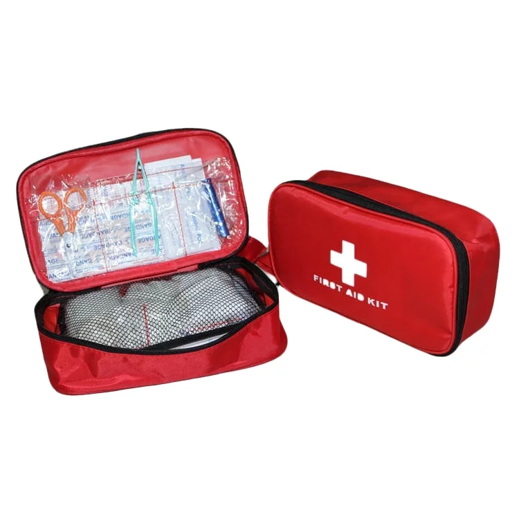 First Aid Kit emergency bag with medical supplies first aid pouches bags